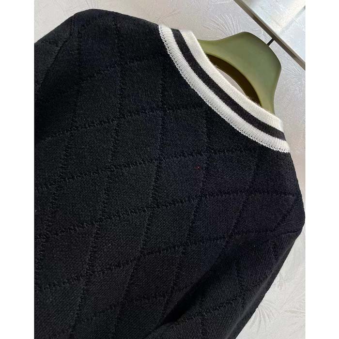 G*u*i women gg extra fine wool piquet coat collarless long sleeves two front pockets