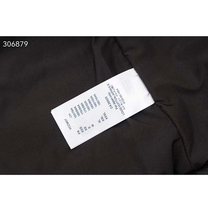 Louis Vuitton Men LV Monogram Padded Light Blouson Polyamide Black Loose Fit