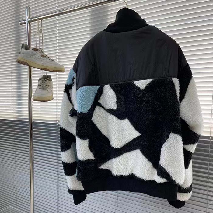 Louis Vuitton Women LV SKI Technical Fleece Jacket Regular Fit LV Ice Jacquard Fully Lined Multicolor