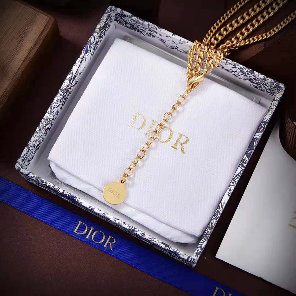 Dior Women 30 Montaigne Choker Gold-Finish Metal