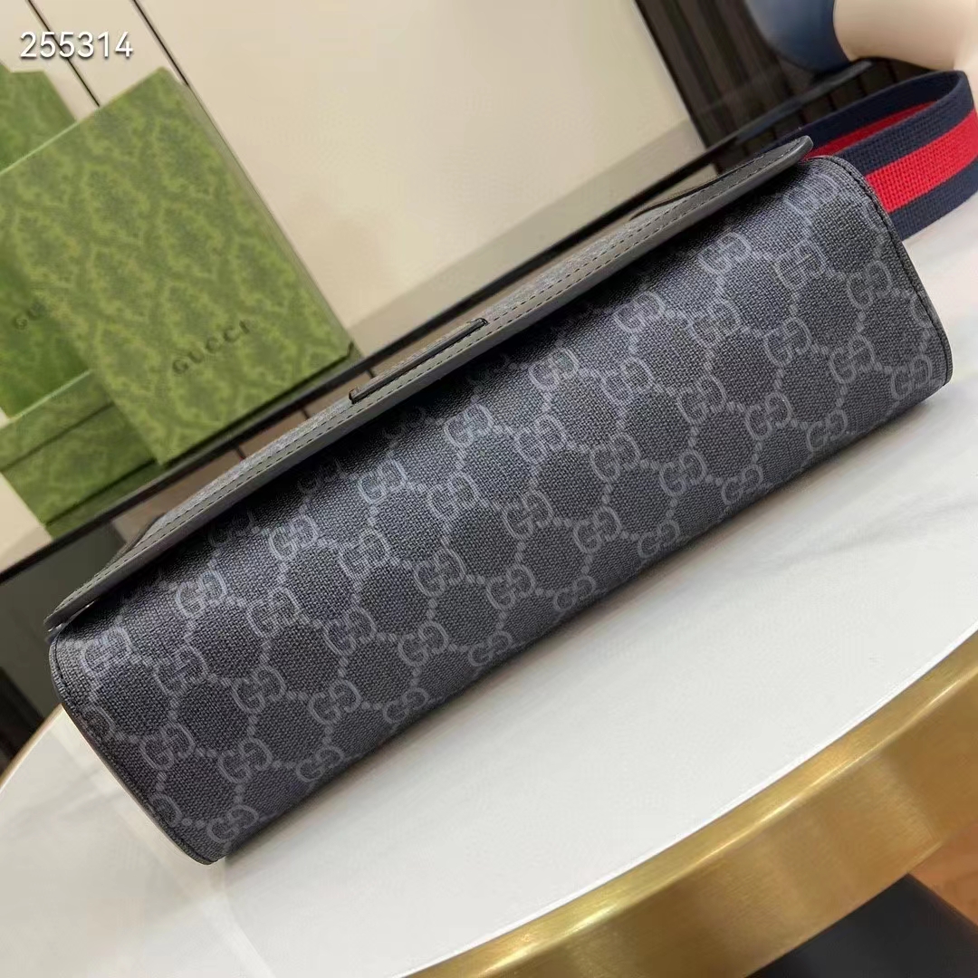 G*u*i gg unisex ophidia gg crossbody bag gg black supreme canvas leather