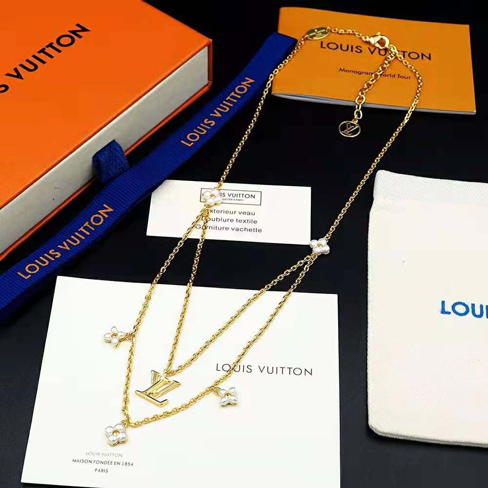 Louis Vuitton Women LV Floragram Necklace