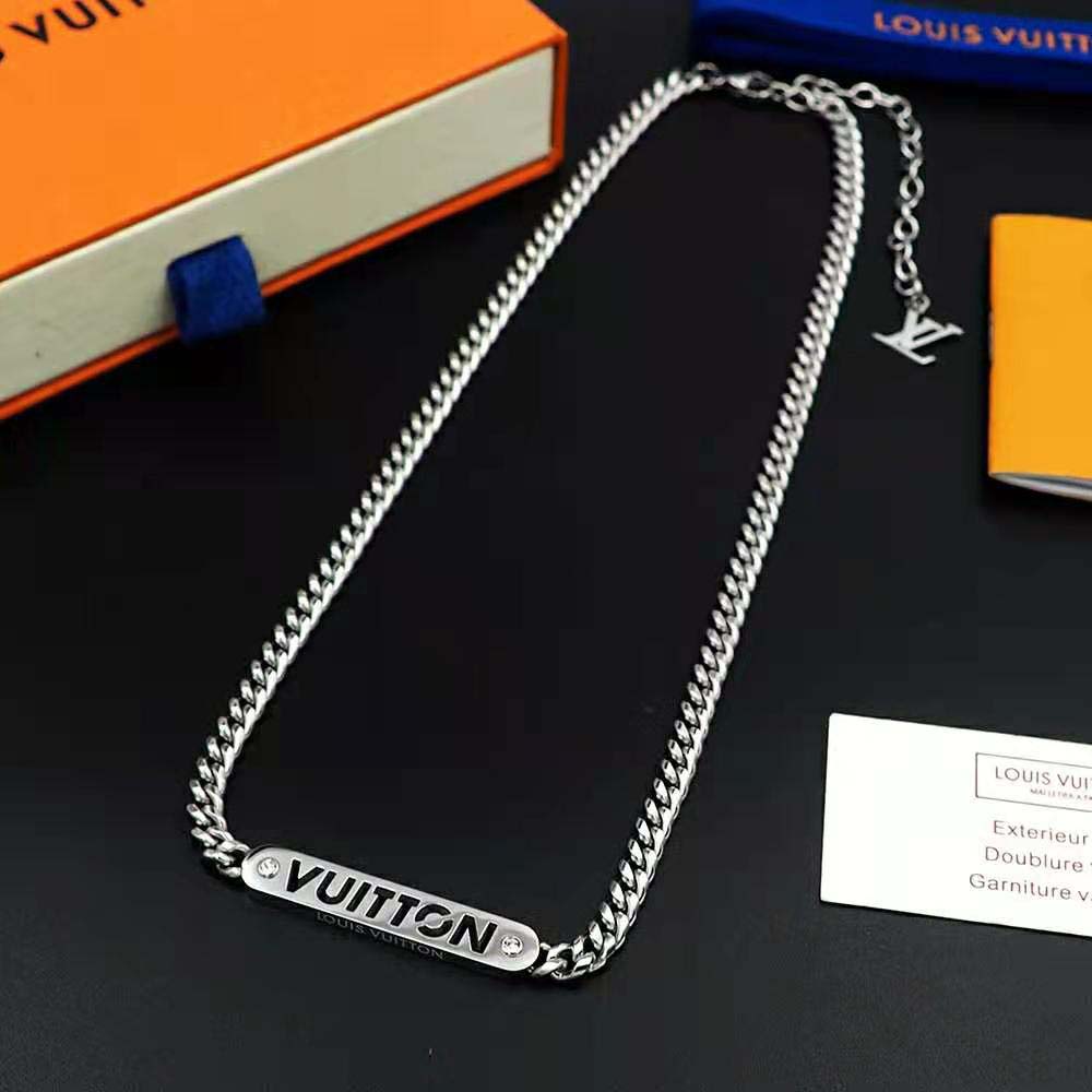 Louis Vuitton Unisex LV ID Necklace