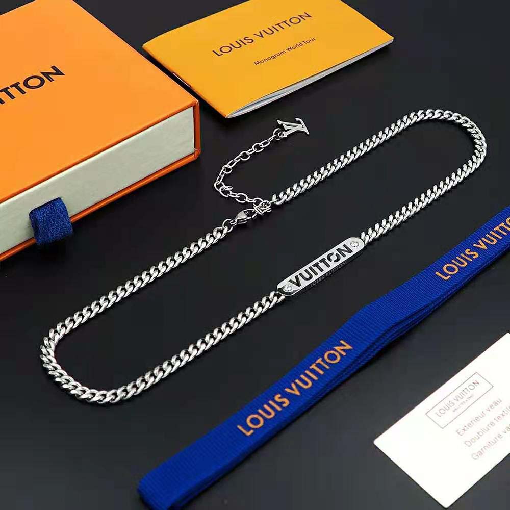 Louis Vuitton Unisex LV ID Necklace