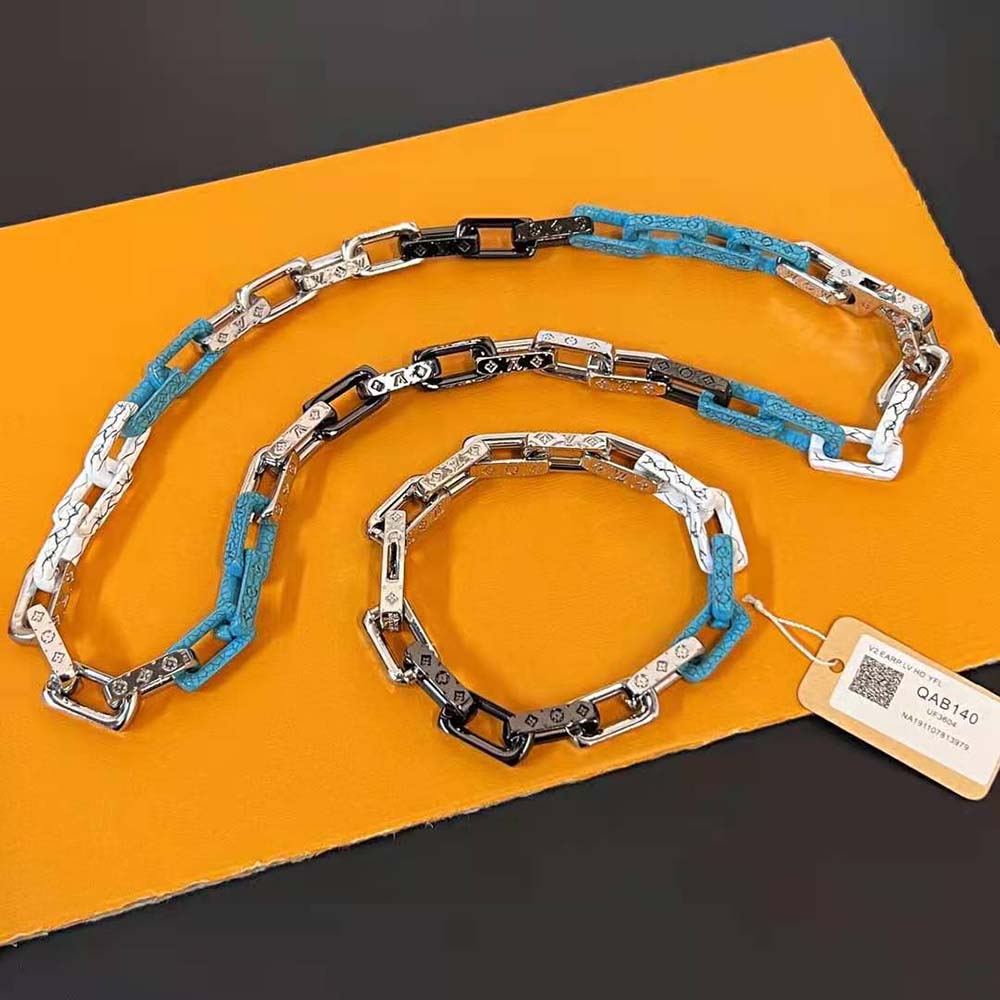 Louis Vuitton Unisex Monogram Chain Bracelet