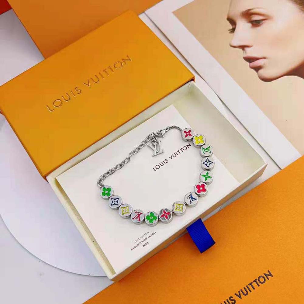 Louis Vuitton Unisex Monogram Colours Bracelet