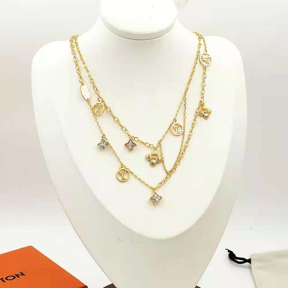 Louis Vuitton Women Blooming Strass Necklace