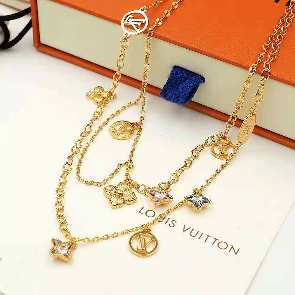 Louis Vuitton Women Blooming Strass Necklace