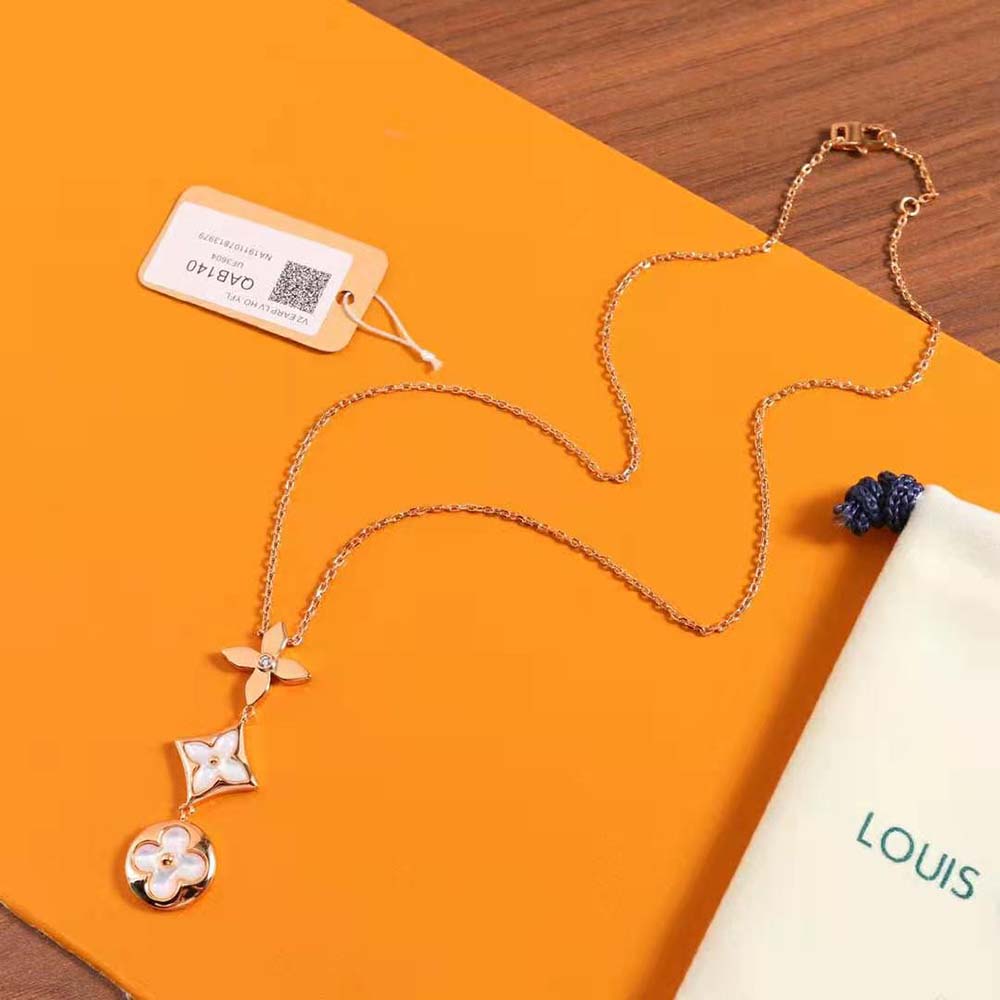 Louis Vuitton Women Color Blossom Lariat Necklace