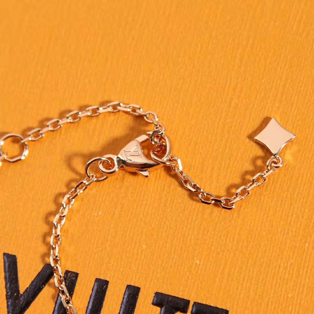 louis vuitton women idylle blossom pendant pink gold and Di*m*nds