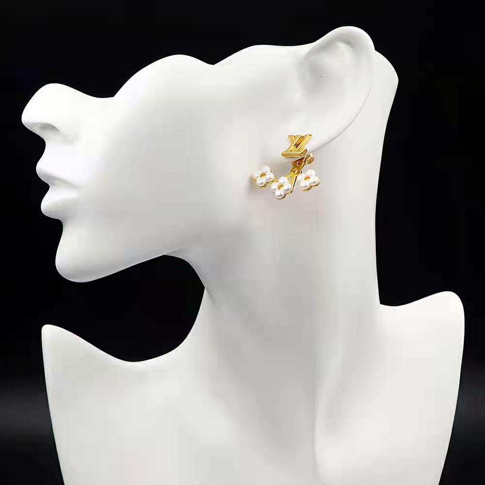 Louis Vuitton Women LV Floragram Earrings