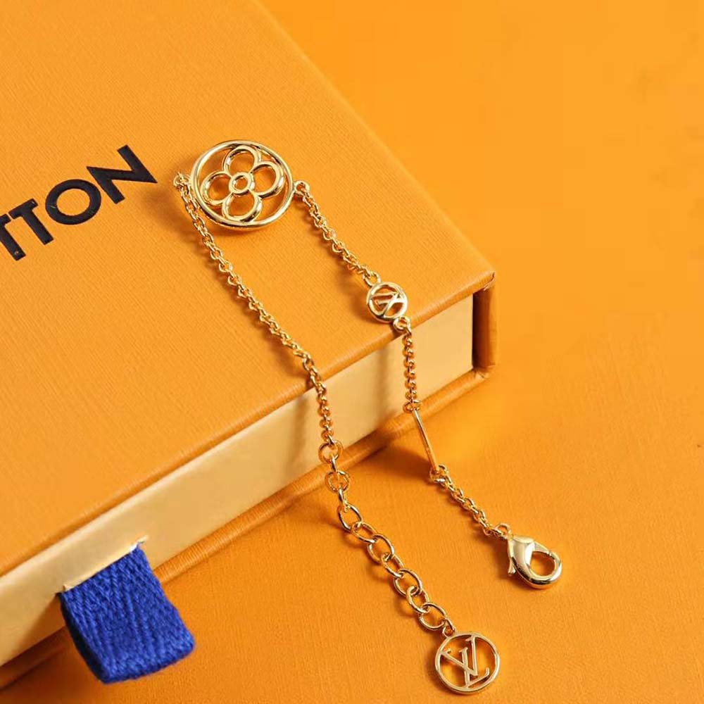 Louis Vuitton Women LV Twiggy Bracelet-Gold