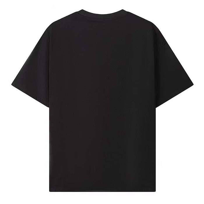 G*u*i men gg t-shirt G*u*i blade print black cotton jersey crewneck