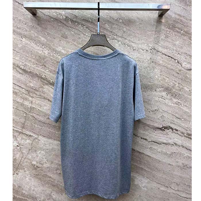 G*u*i women gg cotton jersey t-shirt G*u*i print crewneck short sleeves