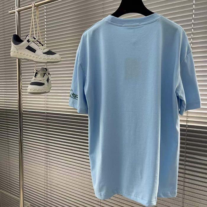 Louis Vuitton Men LV Graphic Short-Sleeved Crewneck Regular Fit 1AFPY4