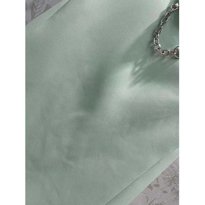 Louis Vuitton Women LV Mock-Neck Straight Dress Almond Green 1AFF75