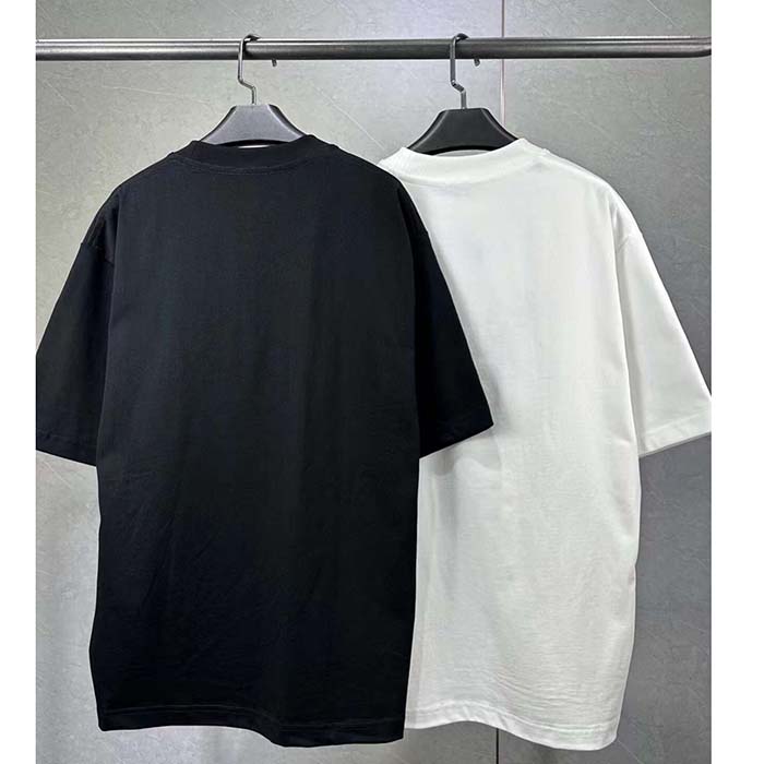 G*u*i women gg cotton jersey t-shirt crewneck short sleeves black