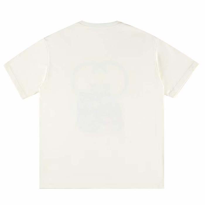 G*u*i men gg cotton jersey printed t-shirt beige crewneck short sleeves