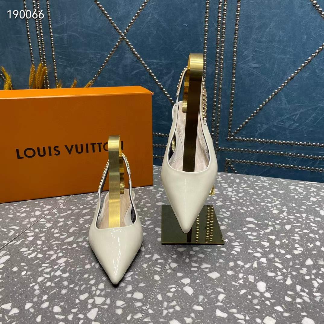 G*u*i women gg G*u*i signoria ballet flat white patent leather pointed toe