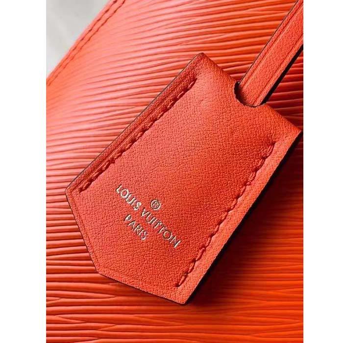 Louis Vuitton Unisex LV Alma Backpack Orange Epi Grained Cowhide Leather M25104
