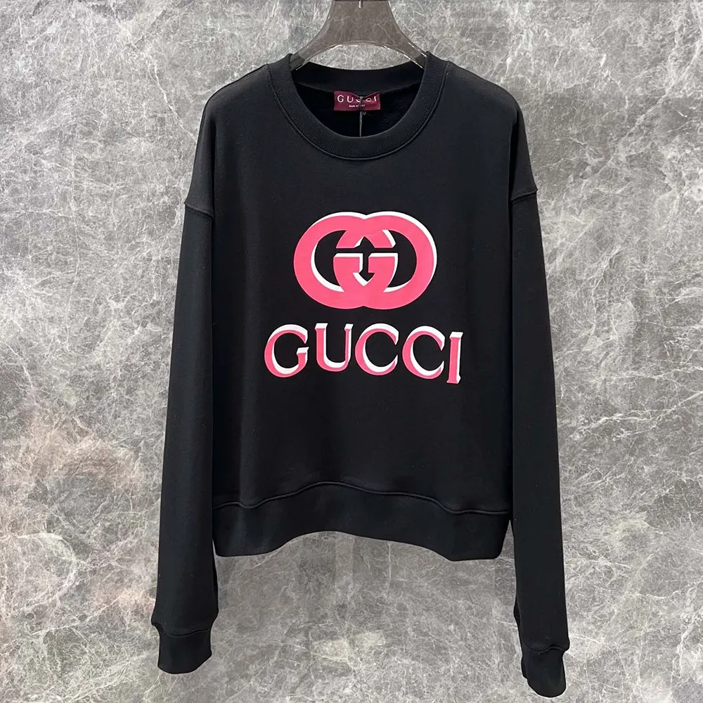 G*u*i women printed cotton jersey sweatshirt 789582xjgsv1082