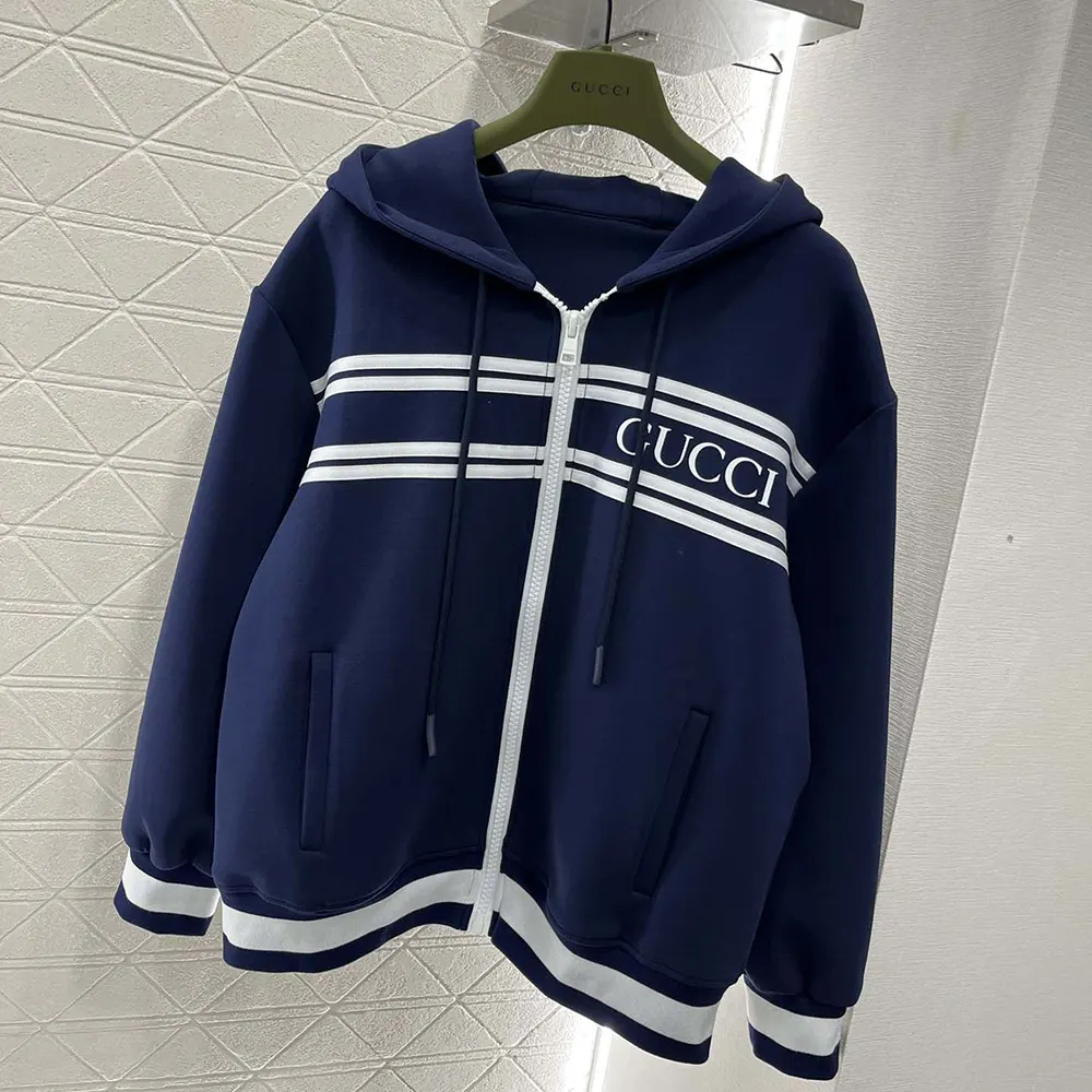 G*u*i women technical jersey hooded sweatshirt 787939xjgj51010