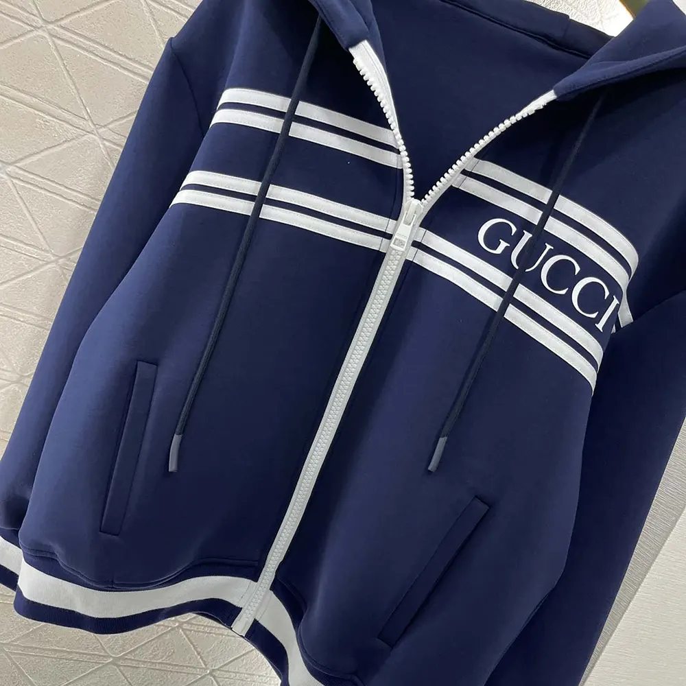 G*u*i women technical jersey hooded sweatshirt 787939xjgj51010