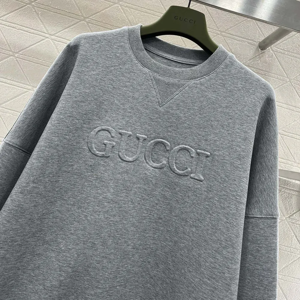 G*u*i men viscose jersey sweatshirt with embroidery 794337xjgtw1056