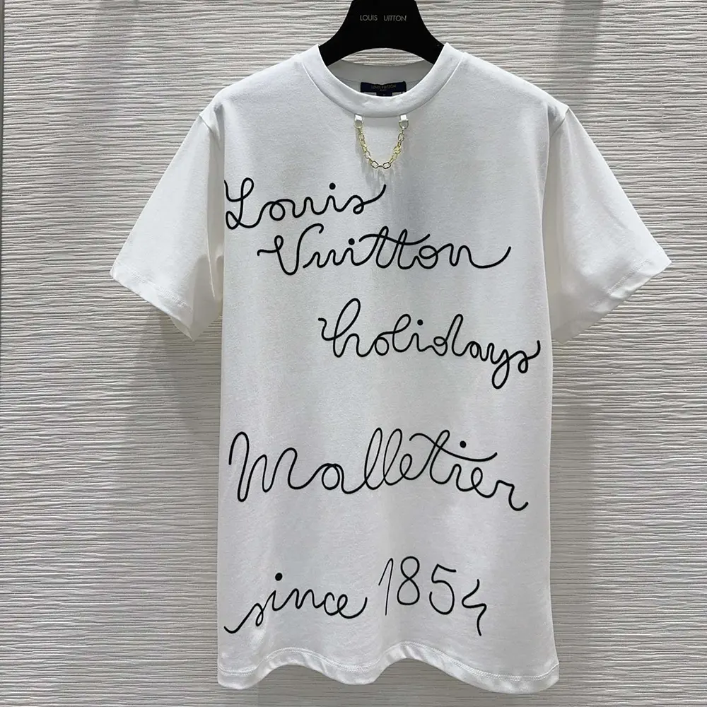 Louis Vuitton Men Embroidered LV Club T-Shirt 1AFYOX