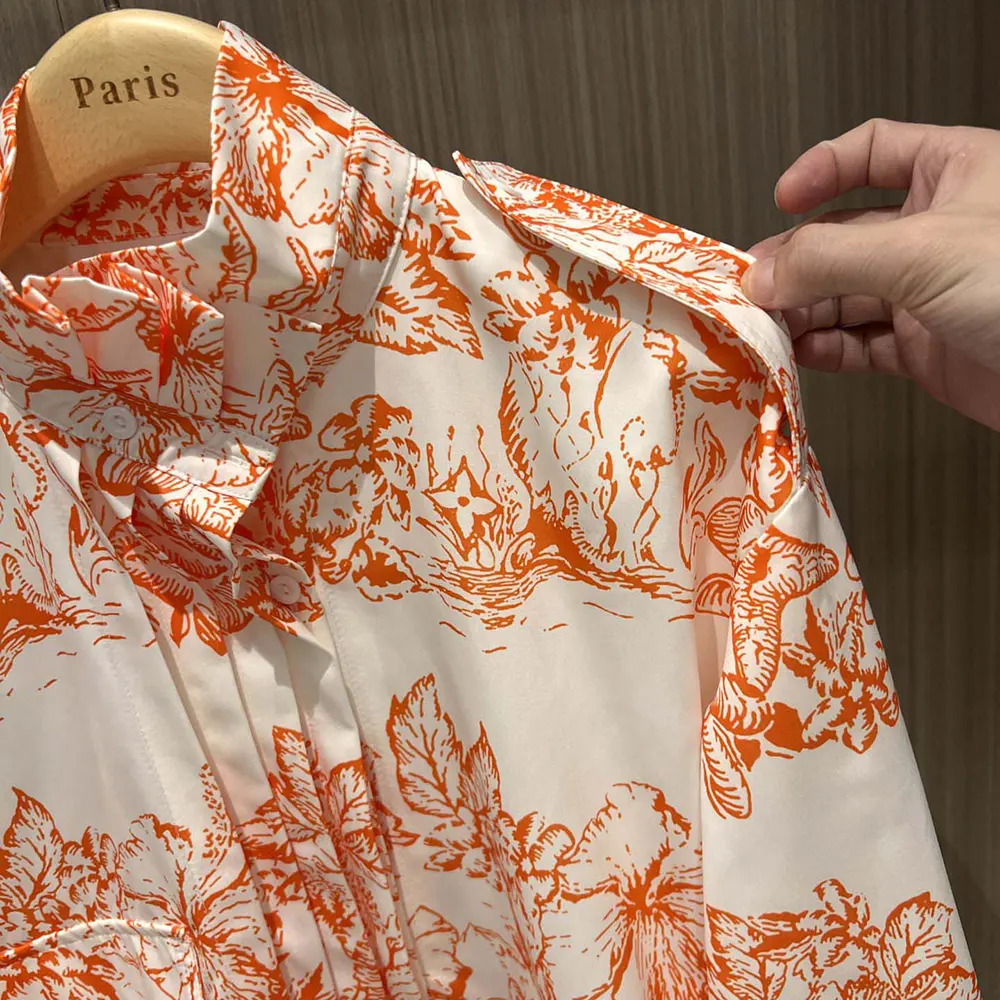 Louis Vuitton Men Tropical Floral Jacket 1AFT02