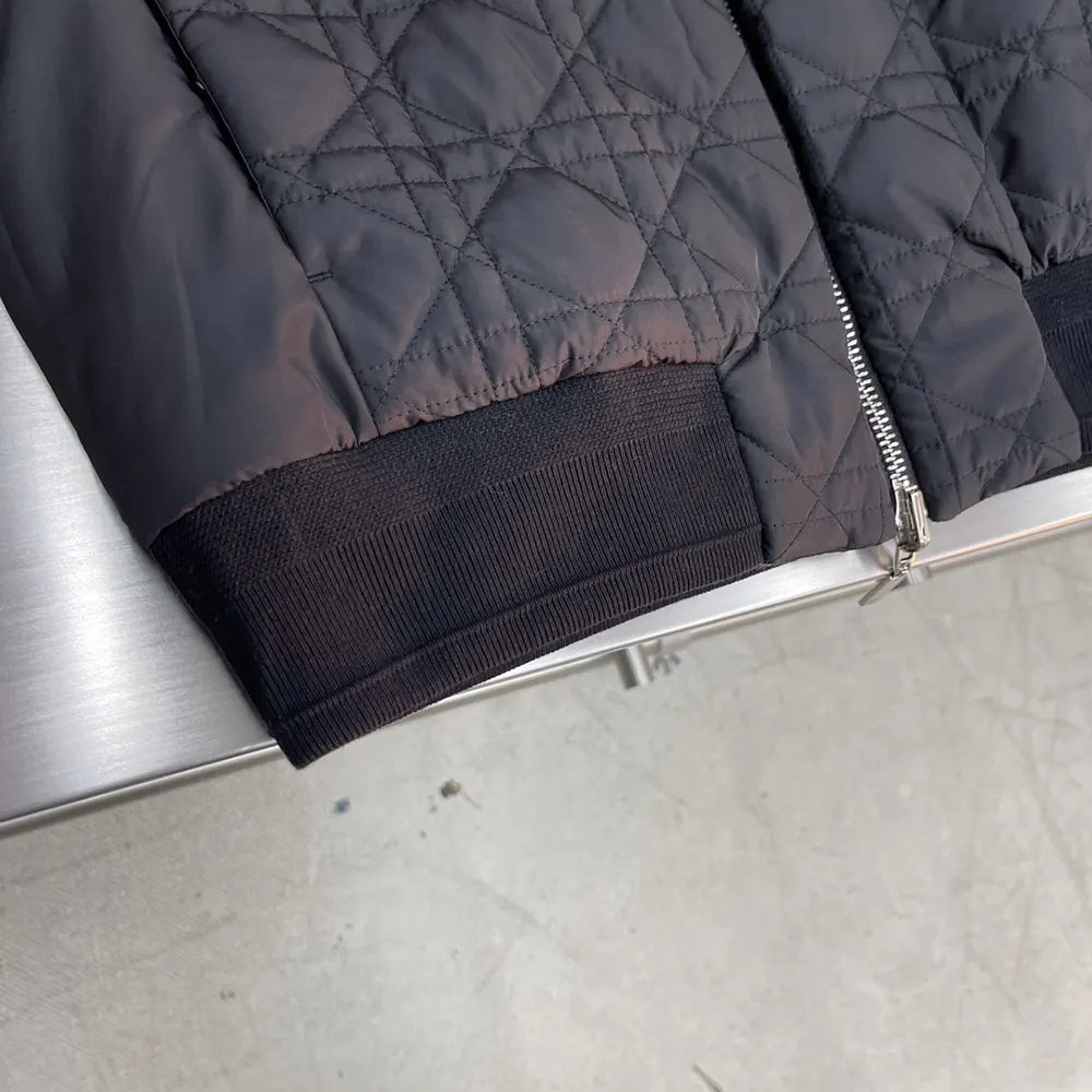 Dior Men Christian Dior Couture Reversible Jacket Black Blended Cotton Twill