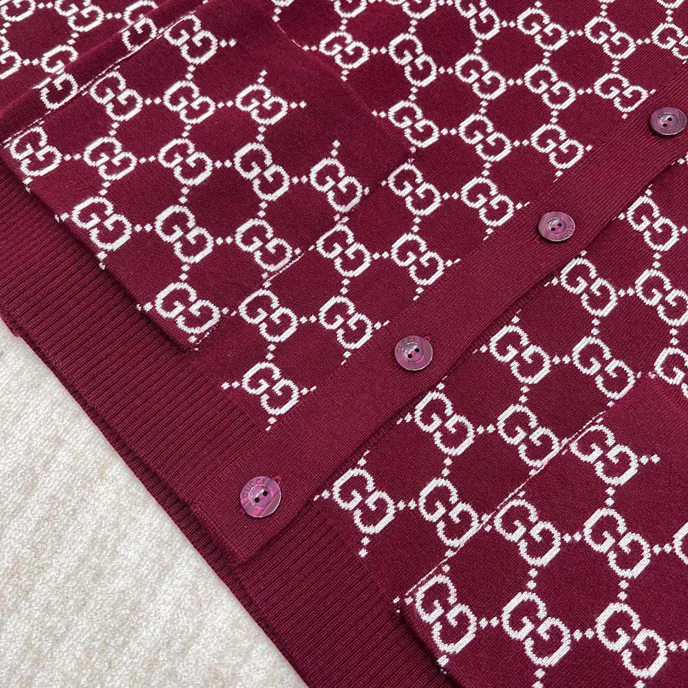 G*u*i men reversible gg wool jacquard cardigan 798157xkd8t6419