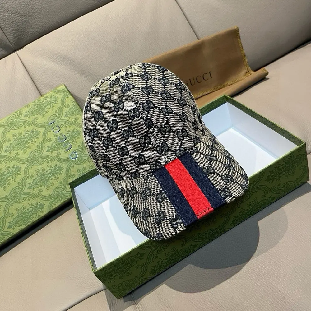 G*u*i unisex original gg canvas baseball hat-navy 7890164hba84084
