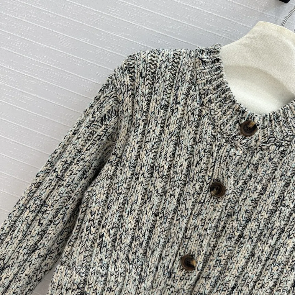 G*u*i women chunky rib wool cardigan ‎810304 xkefn 2455