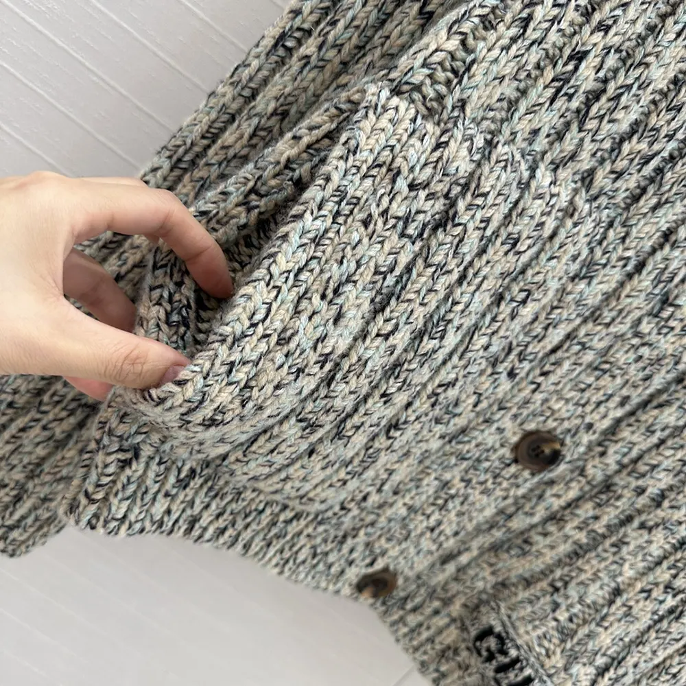 G*u*i women chunky rib wool cardigan ‎810304 xkefn 2455