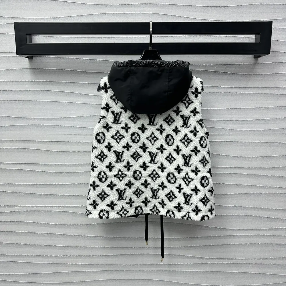 Louis Vuitton Men Monogram Teddy Peplum Gilet 1AGBHY