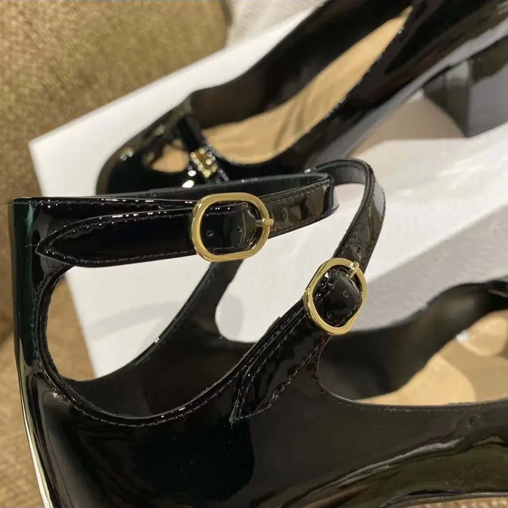 Dior Women Aime Dior Pump Black Patent Calfskin