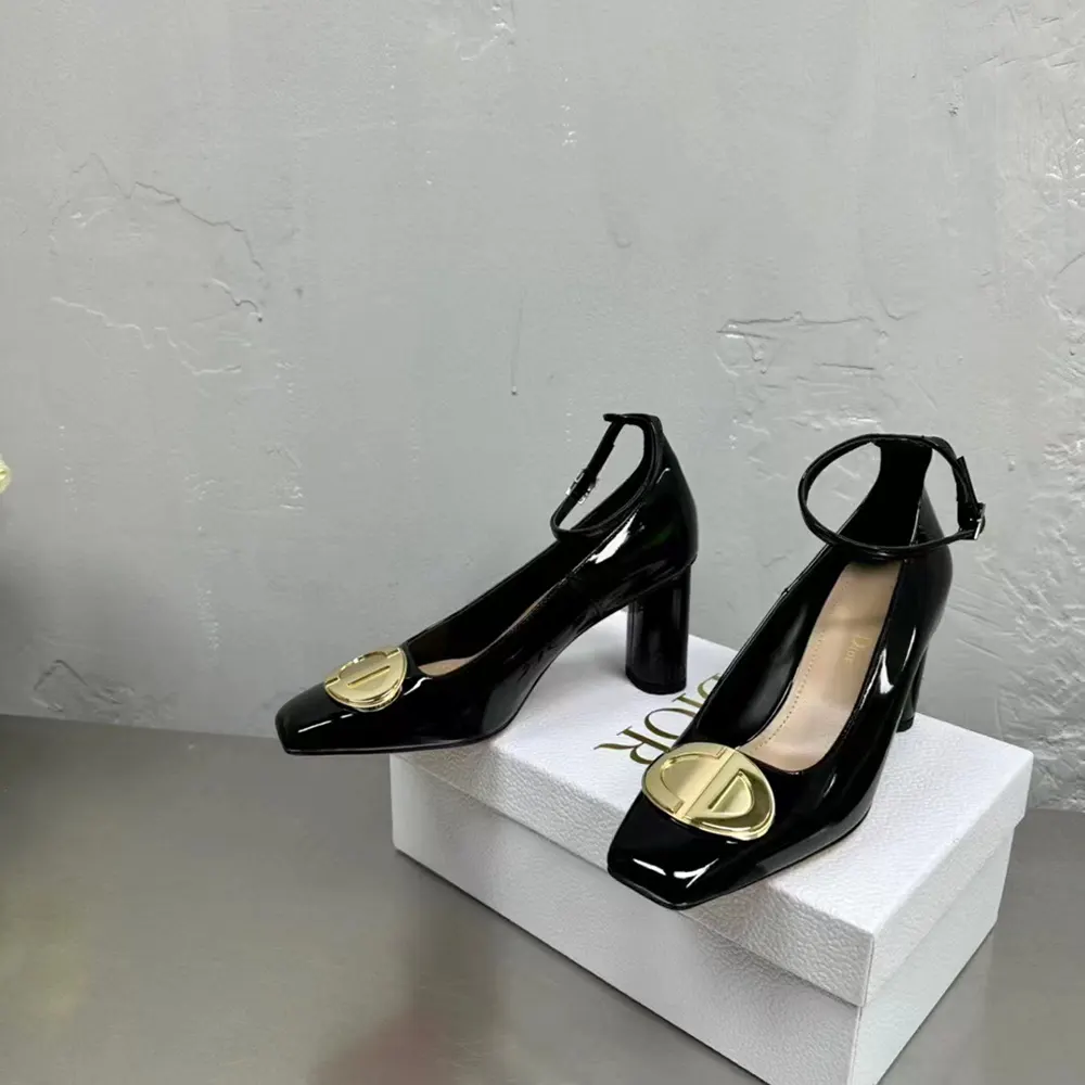 Dior Women CD Forever Dior Pump Black Patent Calfskin