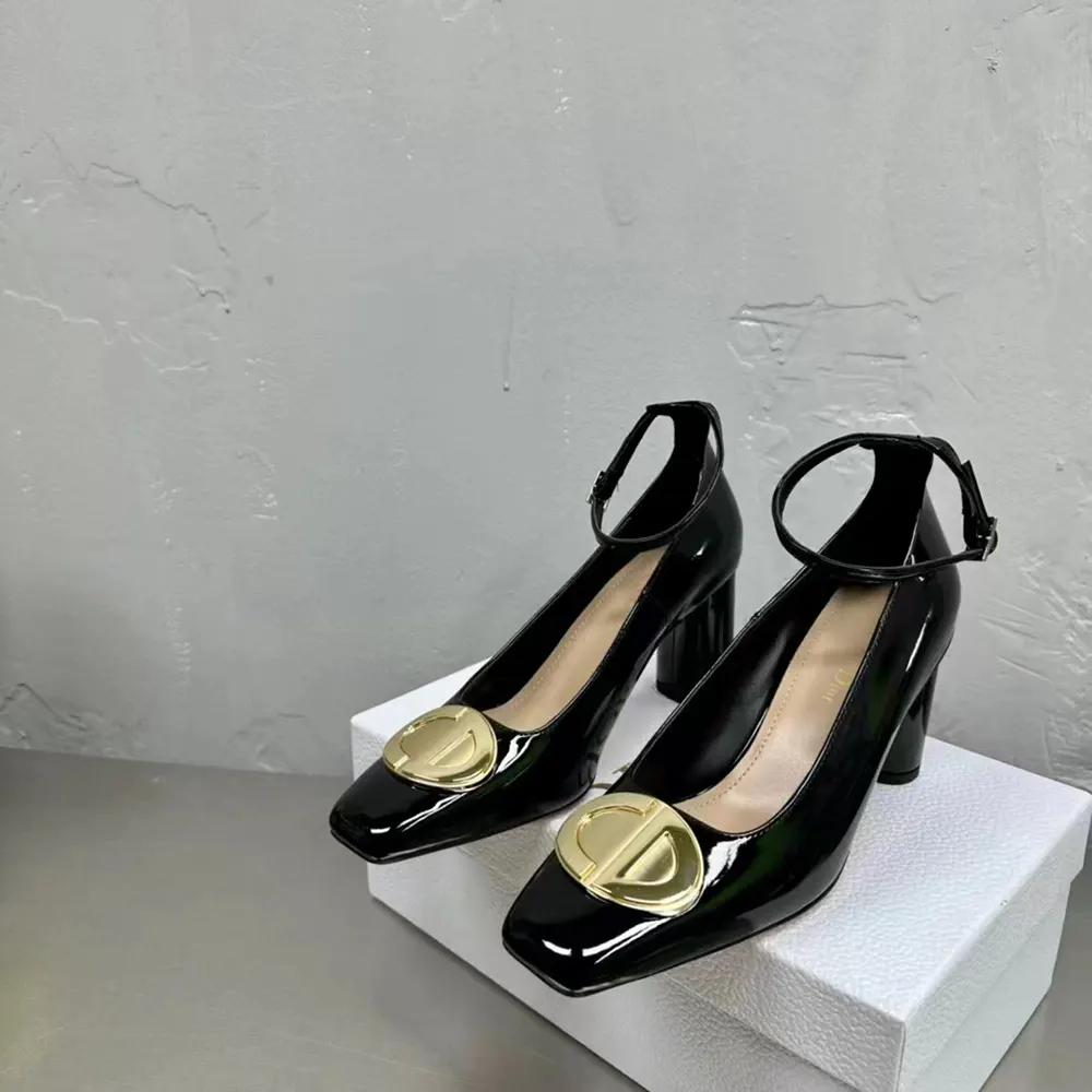 Dior Women CD Forever Dior Pump Black Patent Calfskin