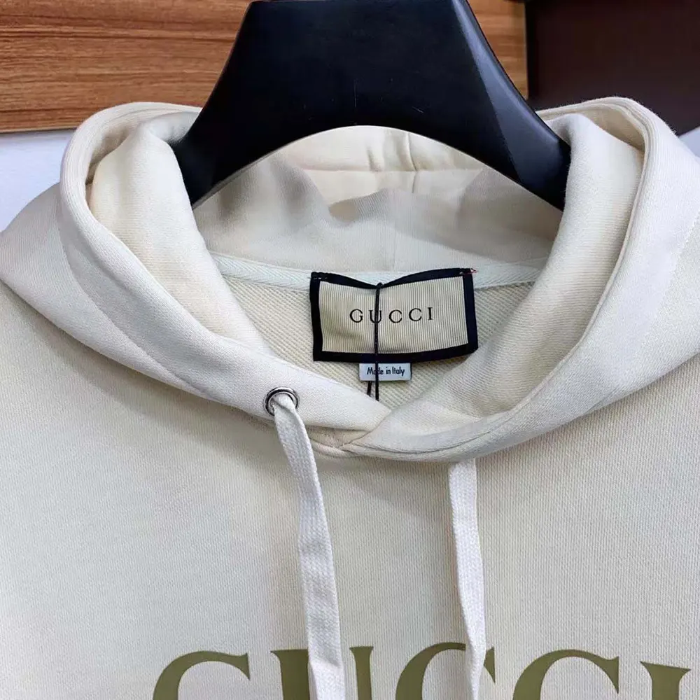 G*u*i men gg cotton jersey sweatshirt G*u*i print-white