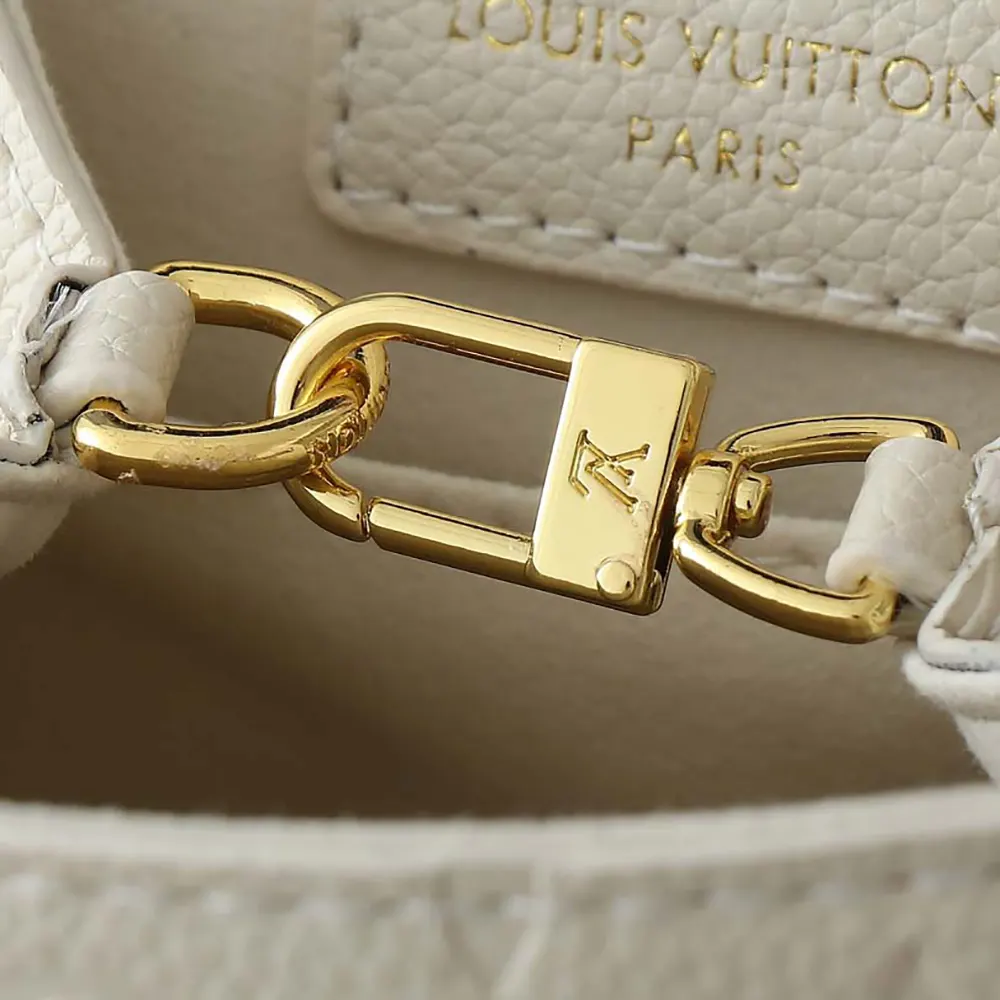 Louis Vuitton LV Women Backup in Cowhide-leather Trim-White M47106