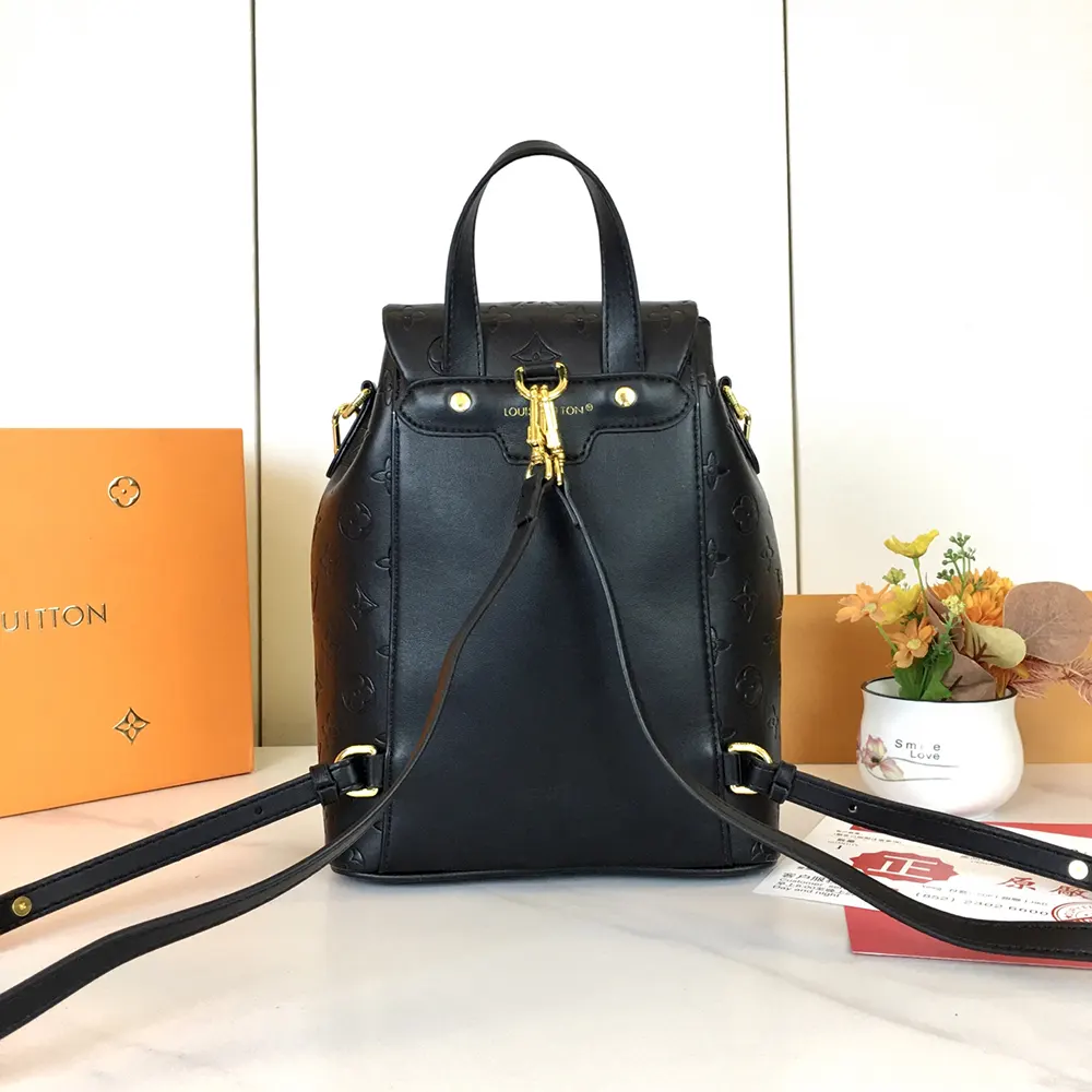 Louis Vuitton LV Women Coussin Backpack PM-Black M13357