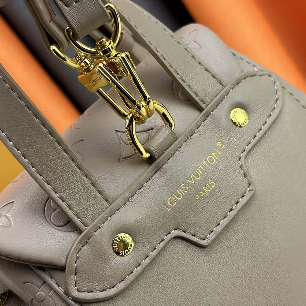 Louis Vuitton LV Women Coussin Backpack PM-Gray M13358