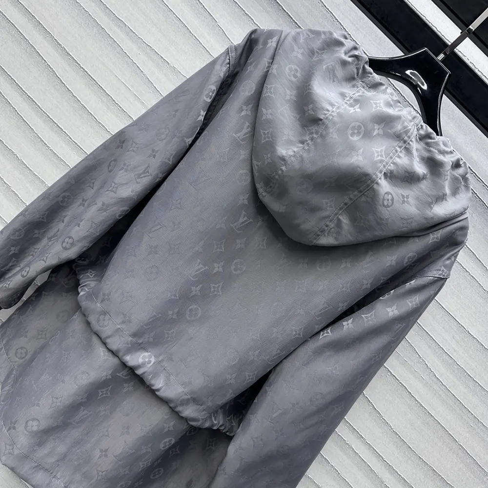 Louis Vuitton Women Hooded Monogram Parka 1AGO41