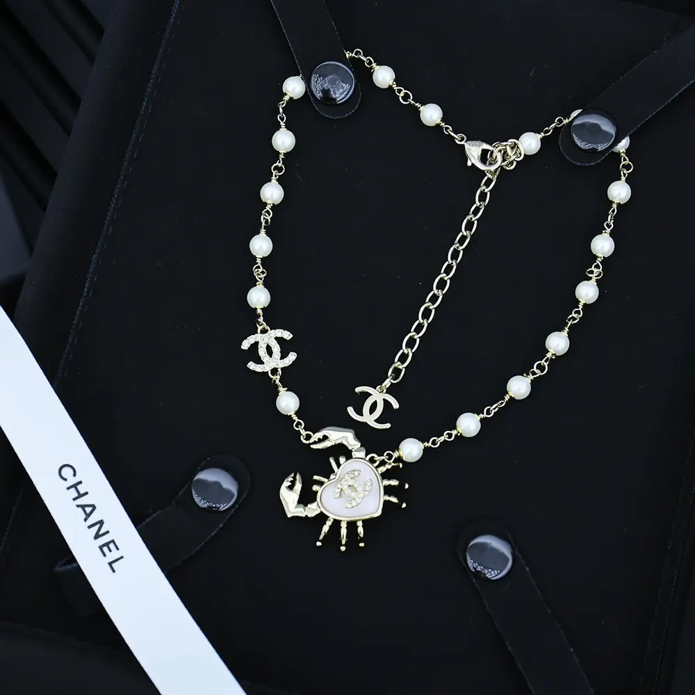 Chanel Women Necklace Metal Glass Resin Strass ABF047B19292