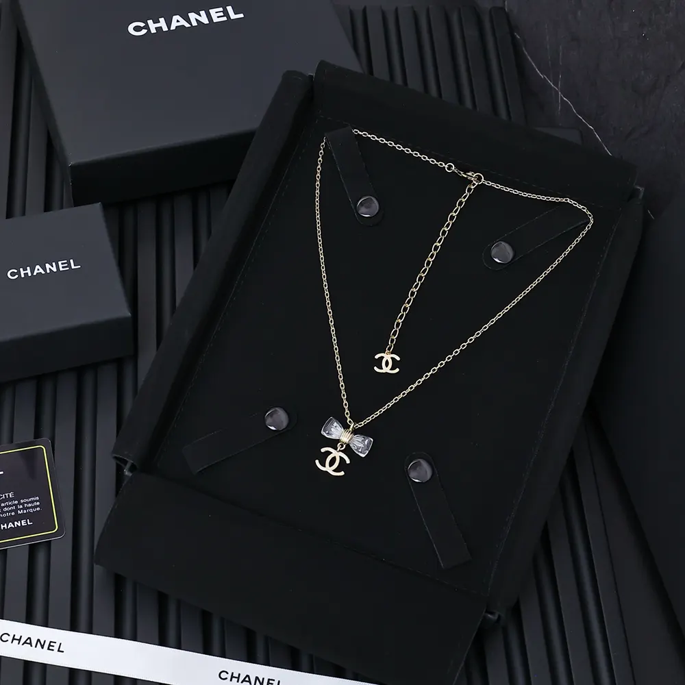 Chanel Women Pendant Necklace Metal Resin ABF546B19997