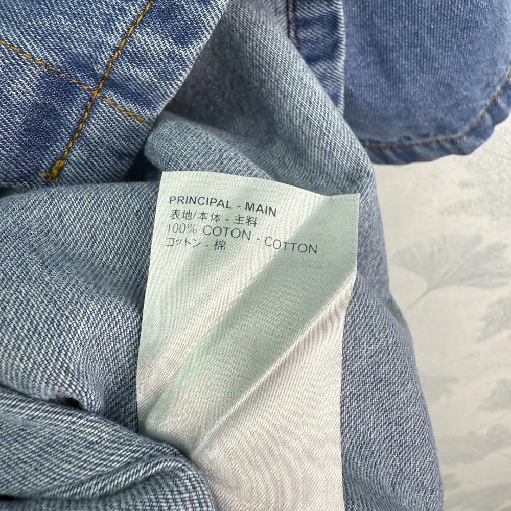 Louis Vuitton Men Denim Fitted Jacket-Blue 1AHHS5